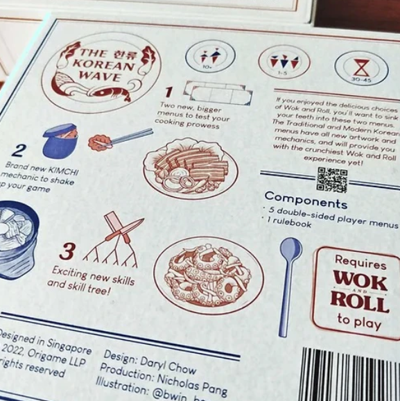 The Korean Wave - A Wok and Roll expansion