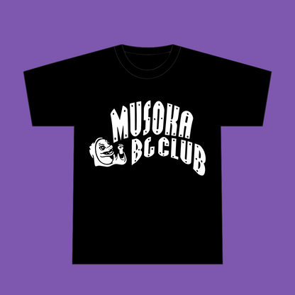 T-shirt Black/White - Musoka BG Club (Preorder)