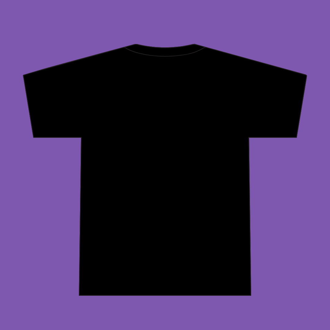 T-shirt Black/White - Musoka BG Club (Preorder)